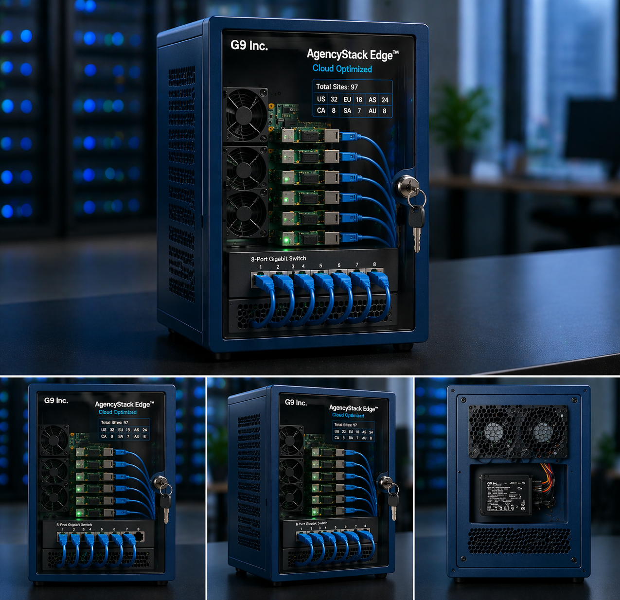 AgencyStack Edge multi-tenant hosting appliance